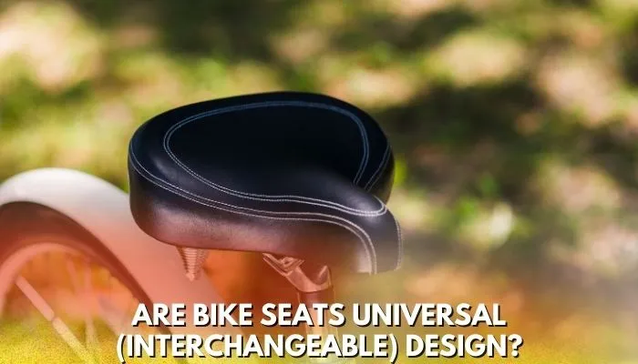 Are Bike Seats Universal