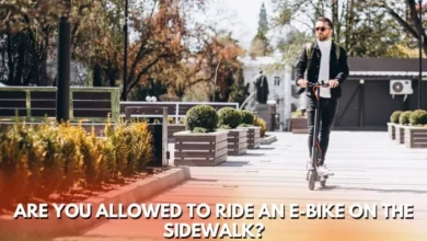 Can You Ride An Electric Bike On The Sidewalk