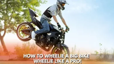 How to wheelie a big bike