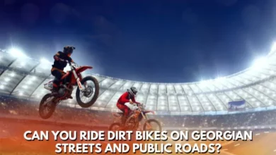 are dirt bikes street legal in Georgia