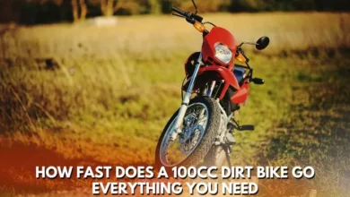 how fast does a 100cc dirt bike go