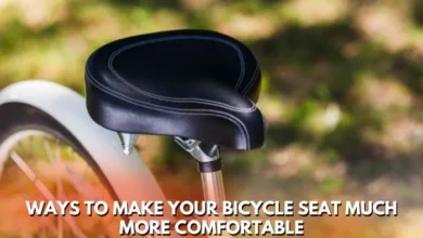 how to make a bicycle seat more comfortable